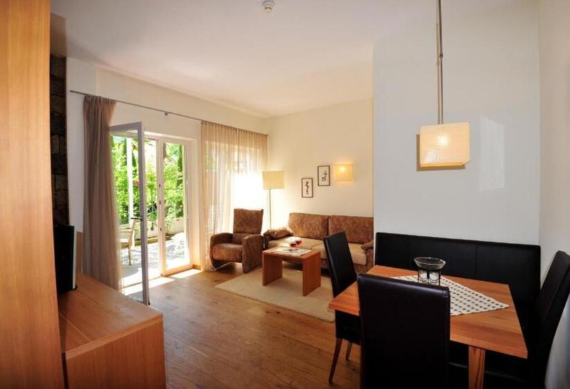 Студио Стандарт с Террасой, Apparthotel Gartenresidence Nalserhof