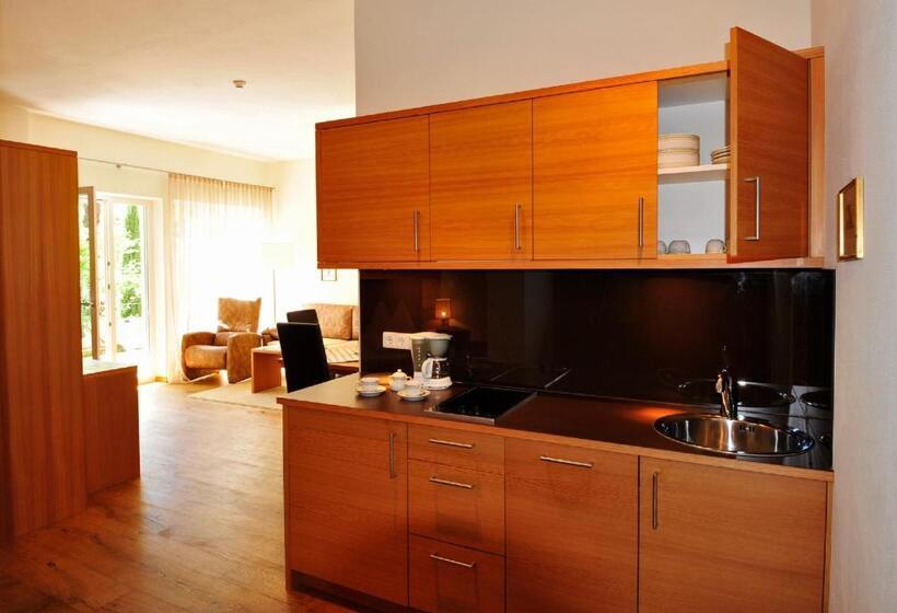 Студио Стандарт с Террасой, Apparthotel Gartenresidence Nalserhof