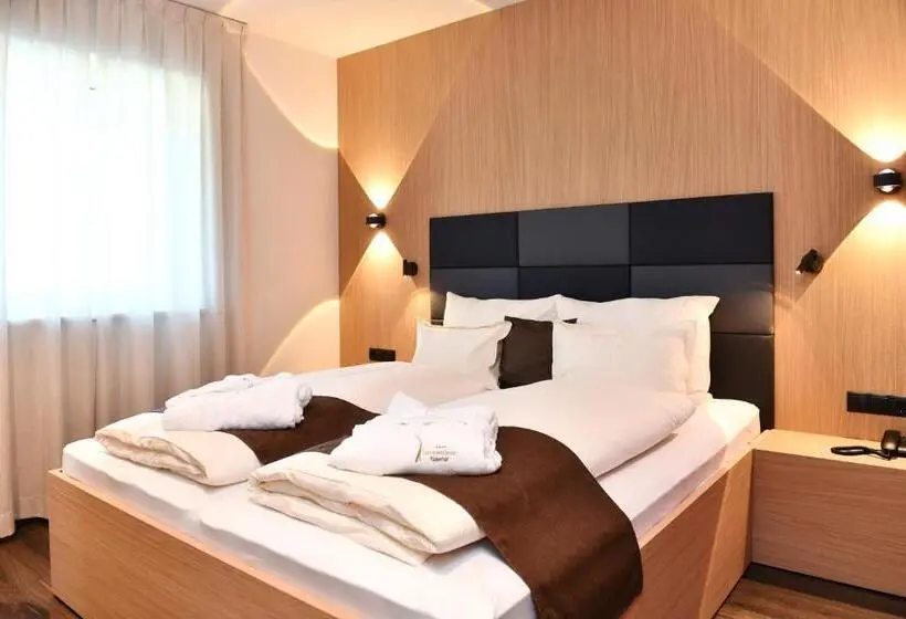 Huoneisto 1 Makuuhuone Näkymä, Apparthotel Gartenresidence Nalserhof
