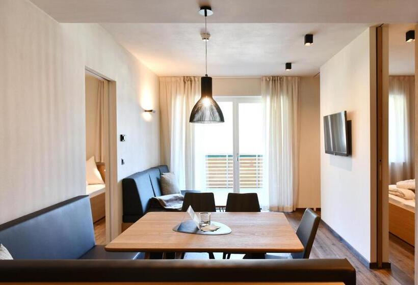 Апартаменты 1 Спальня с Видом, Apparthotel Gartenresidence Nalserhof