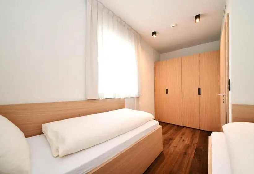 Deluxe-huoneisto 1 Makuuhuone, Apparthotel Gartenresidence Nalserhof