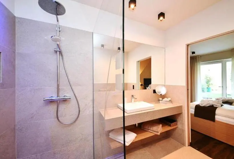 Deluxe-huoneisto 1 Makuuhuone, Apparthotel Gartenresidence Nalserhof