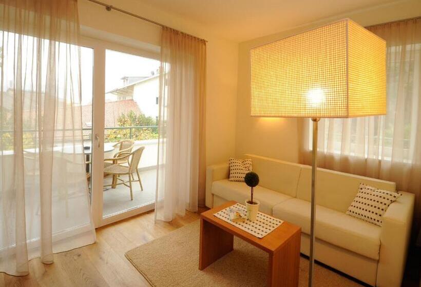 Апартаменты 2 Спальни, Apparthotel Gartenresidence Nalserhof