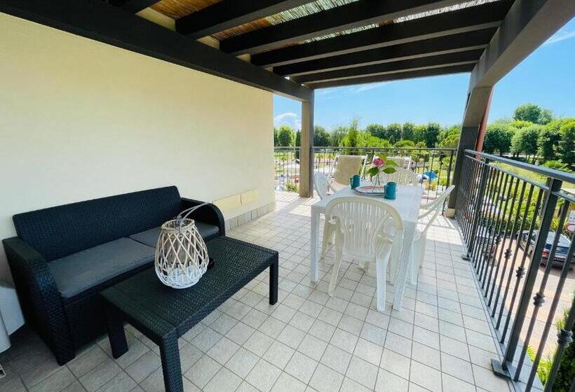 带1个卧室的带阳台的公寓, Residence Duna Rossa