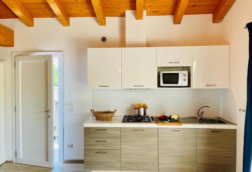 آپارتمان 1 خوابه با تراس, Residence Duna Rossa