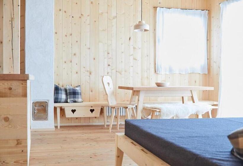 Шале 1 Спальня, Apparthotel Bio Natur Refugium Blaslahof