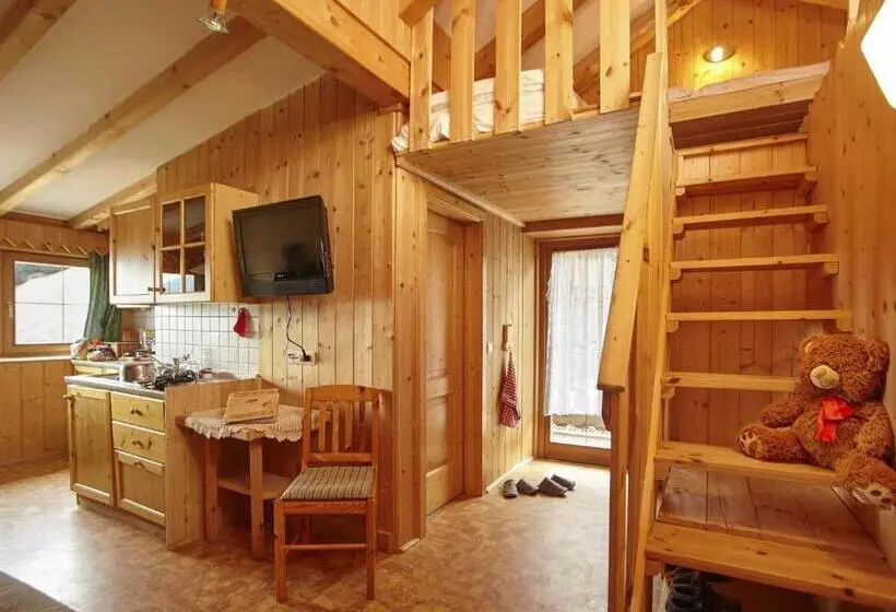 １ベッドルームアパートメント, Apparthotel Bio Natur Refugium Blaslahof