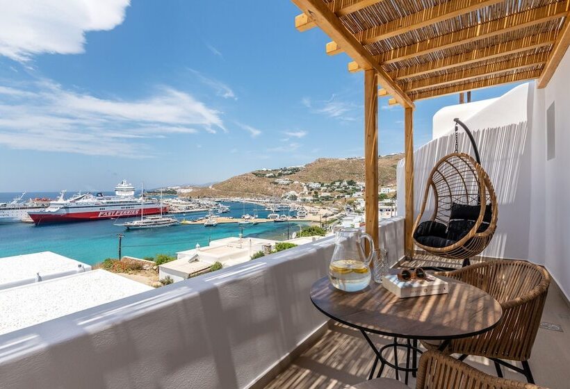 חדר דלוקס נוף לים, Avra Mykonos