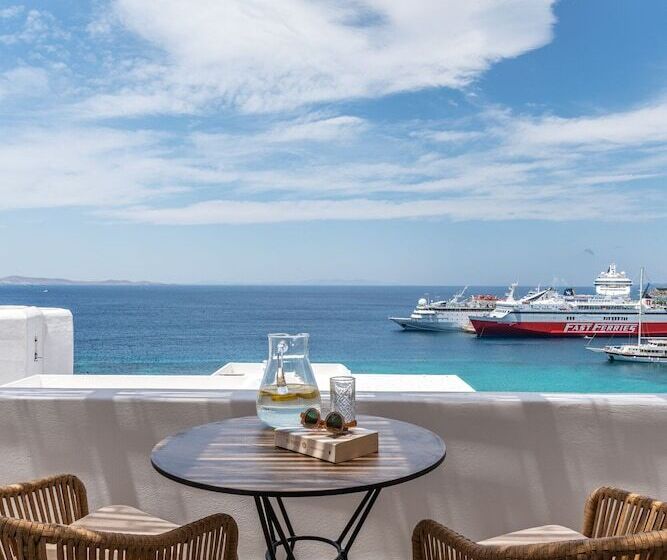 חדר דלוקס נוף לים, Avra Mykonos