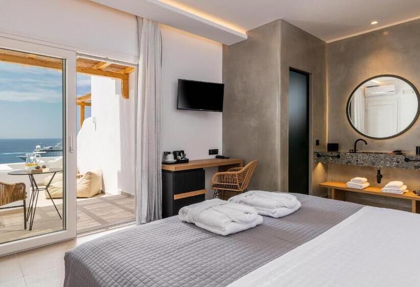 חדר דלוקס נוף לים, Avra Mykonos