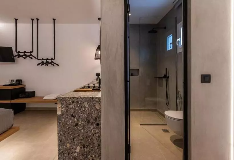 اتاق لوکس با چشم‌انداز دریا, Avra Mykonos
