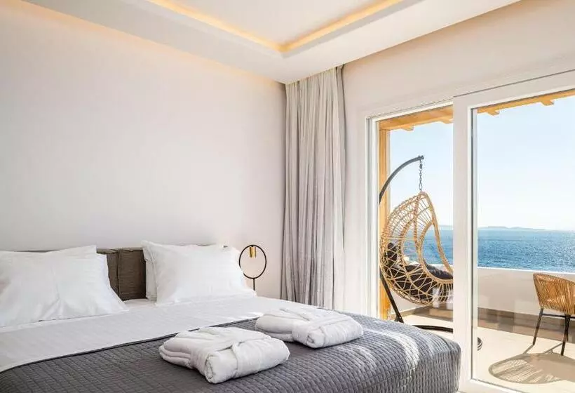 اتاق لوکس با چشم‌انداز دریا, Avra Mykonos