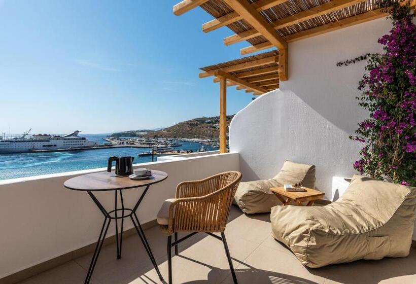 Номер Deluxe Вид на Море, Avra Mykonos