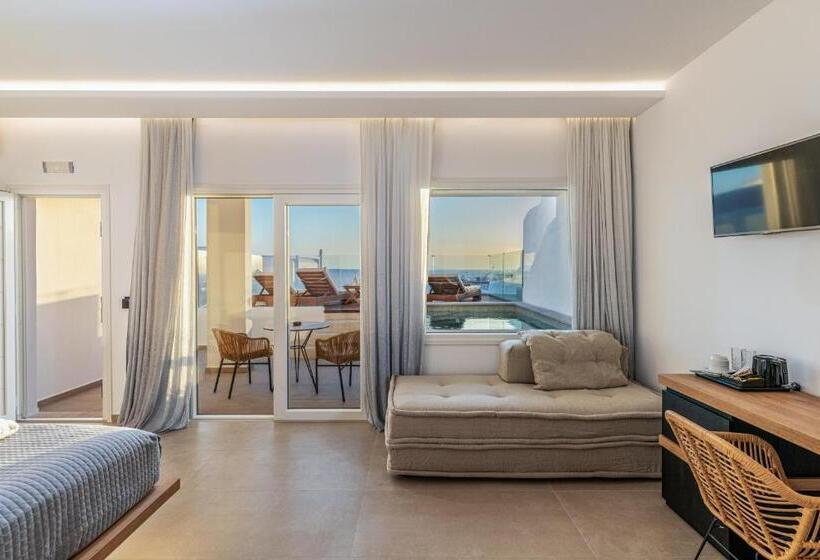 סוויטת ג'וניור נוף לים, Avra Mykonos