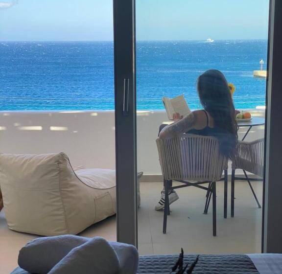 Номер Deluxe Вид на Море, Avra Mykonos