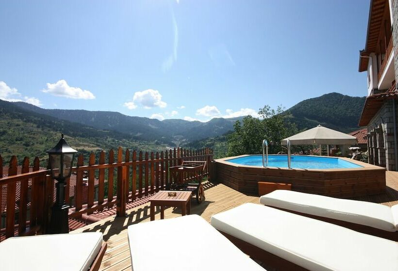 수피리어 자쿠지 룸, Archontiko Metsovou Luxury Boutique