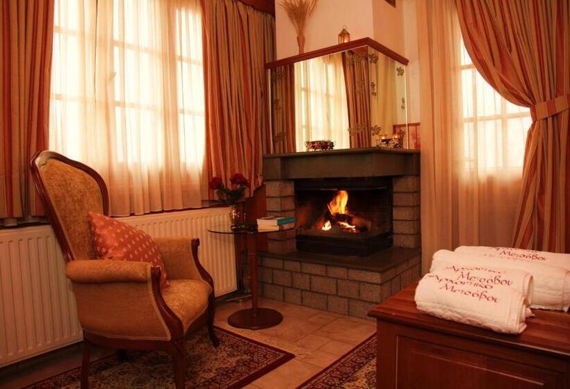 디럭스 자쿠지룸, Archontiko Metsovou Luxury Boutique