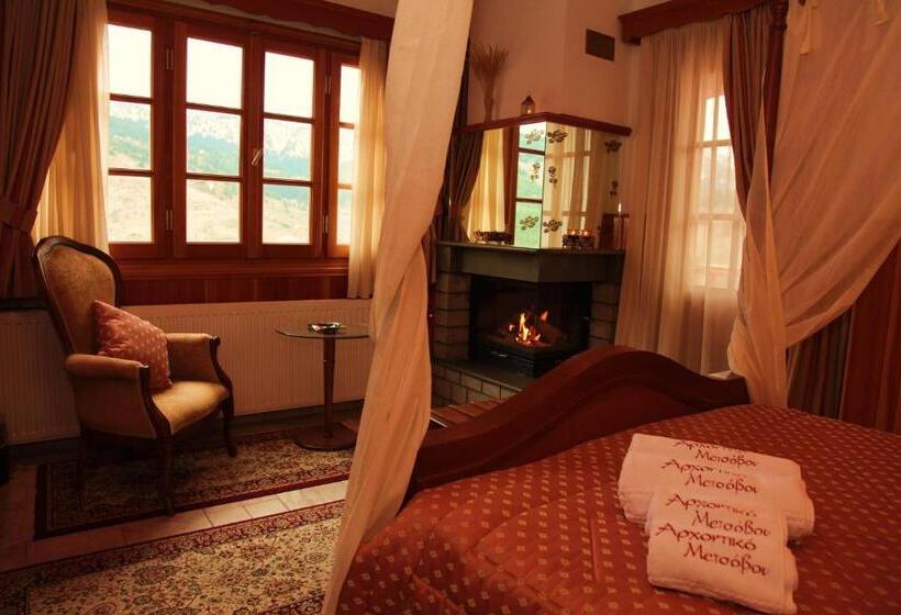 디럭스 자쿠지룸, Archontiko Metsovou Luxury Boutique