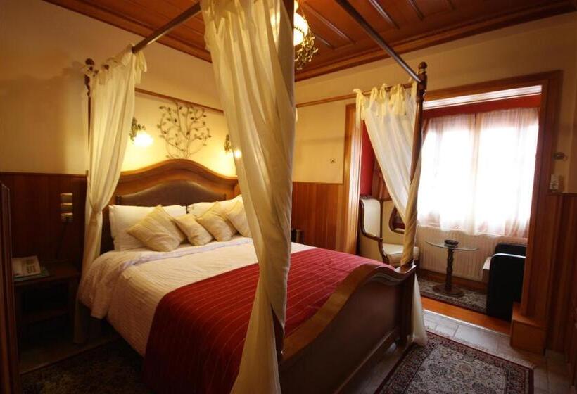 수피리어 자쿠지 룸, Archontiko Metsovou Luxury Boutique