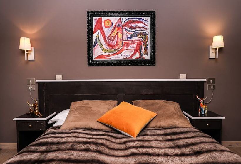 マウンテンビュースタンダードルーム, Art Hotel Grivola