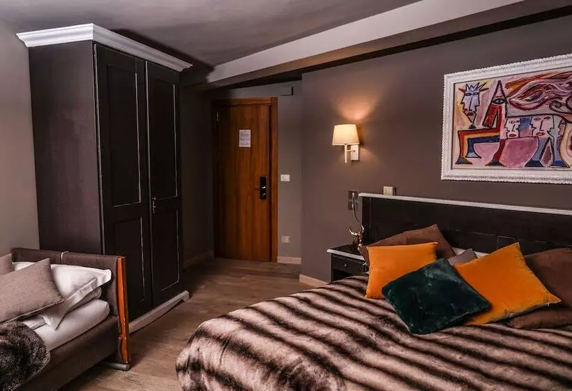 Standard-huone, Art Hotel Grivola