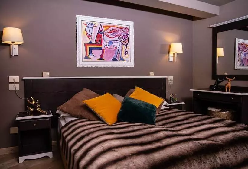 Standard-huone, Art Hotel Grivola