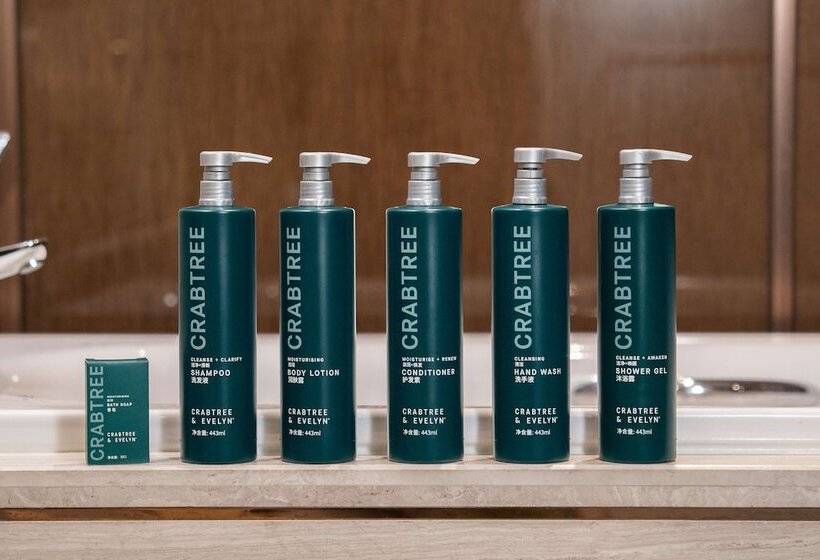 이그제큐티브 룸 킹사이즈 침대, Hilton Shenzhen Futian