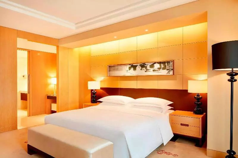 キングサイズベッドのクラブルーム, Sheraton Wuxi Binhu