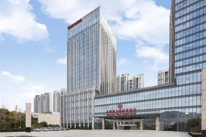 キングサイズベッドのクラブルーム, Sheraton Wuxi Binhu