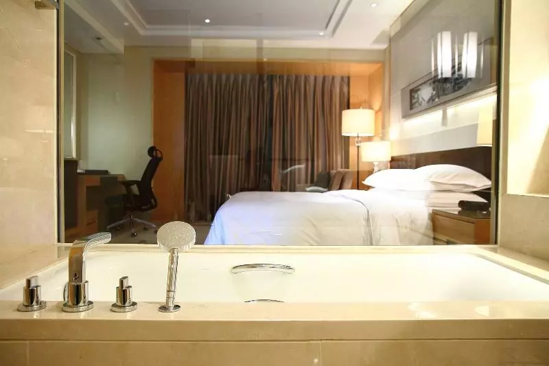 キングサイズベッドのクラブルーム, Sheraton Wuxi Binhu