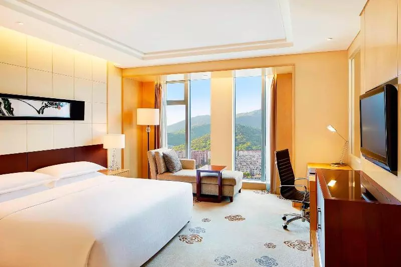 キングサイズベッドのクラブルーム, Sheraton Wuxi Binhu