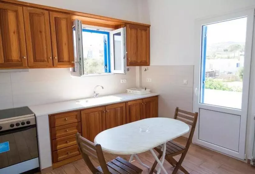 آپارتمان 1 خوابه با تراس, Villa Vasilis