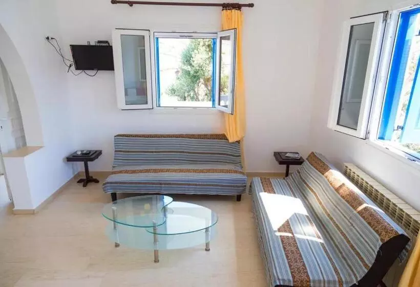 آپارتمان 1 خوابه با تراس, Villa Vasilis