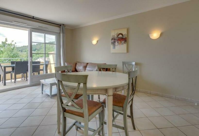 شقة غرفتين نوم مزودة بشُرفة, Vacanceole – Le Domaine De Camiole