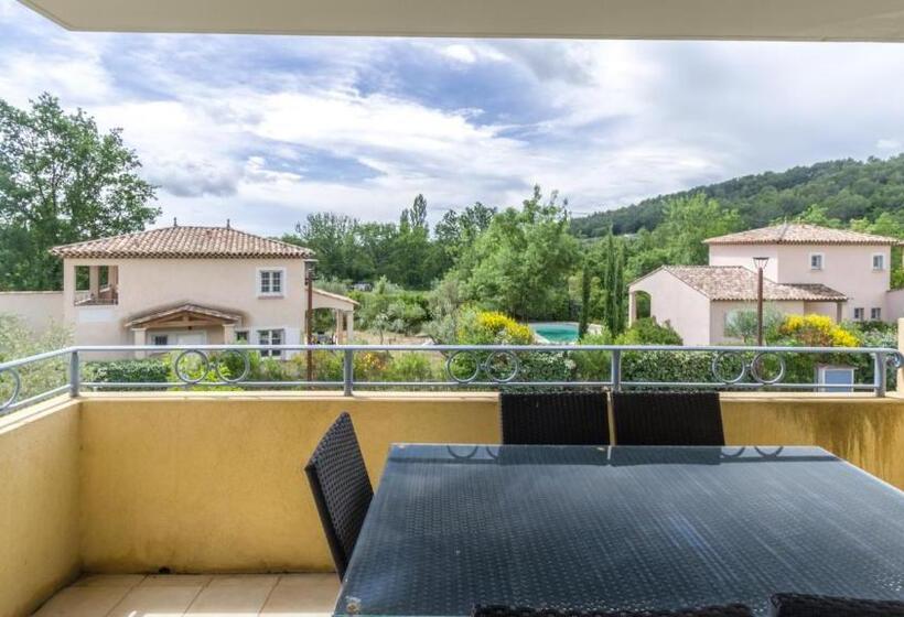 شقة غرفتين نوم مزودة بشُرفة, Vacanceole – Le Domaine De Camiole