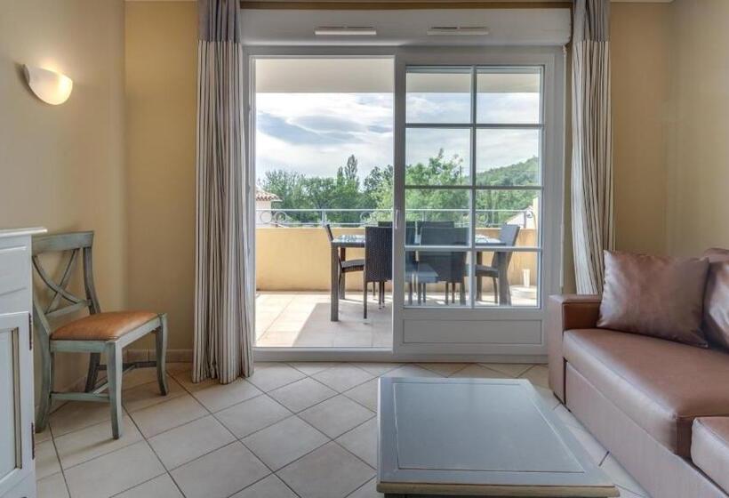 شقة غرفتين نوم مزودة بشُرفة, Vacanceole – Le Domaine De Camiole