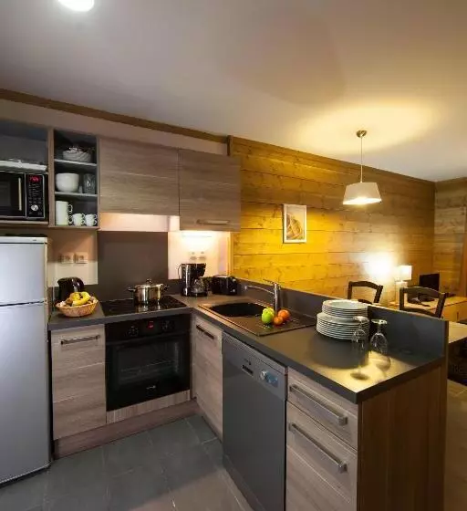 ２ベッドルームアパートメント, Cgh Résidences & Spas Les Chalets Du Soleil Contemporain