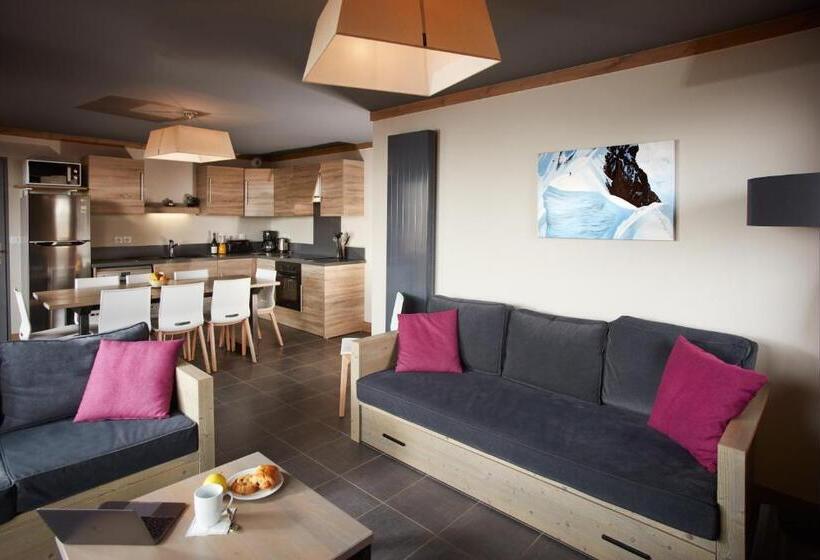 Апартаменты 4 Спальни, Cgh Résidences & Spas Les Chalets Du Soleil Contemporain