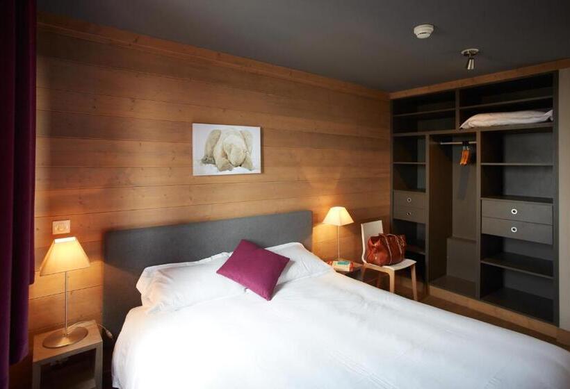 Апартаменты 1 Спальня, Cgh Résidences & Spas Les Chalets Du Soleil Contemporain