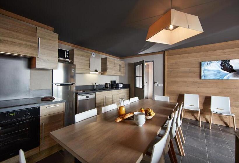 Апартаменты 1 Спальня, Cgh Résidences & Spas Les Chalets Du Soleil Contemporain
