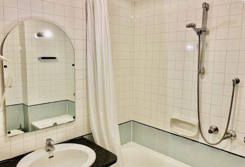 带花园景观的标准三人间, Dei Congressi