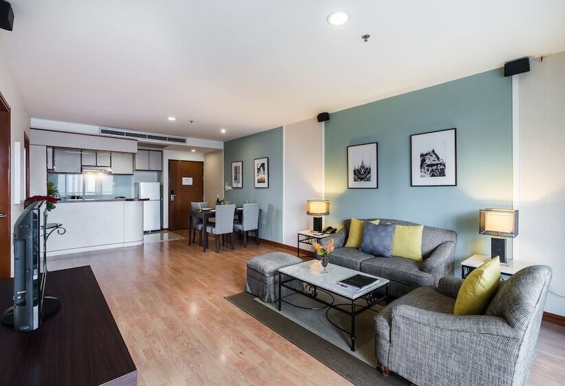 سوئیت خانواده 2 خوابه, Evergreen Place Siam By Uhg