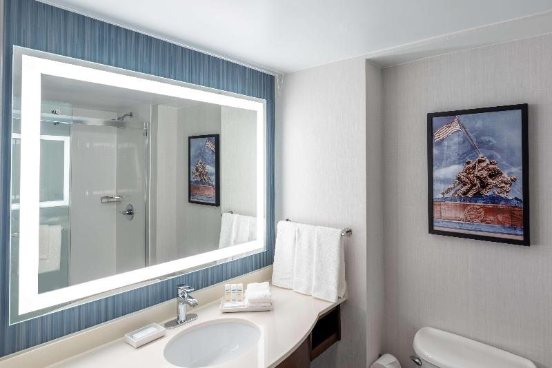 اتاق استاندارد با تخت بزرگ, Hilton Garden Inn Arlington/courthouse Plaza