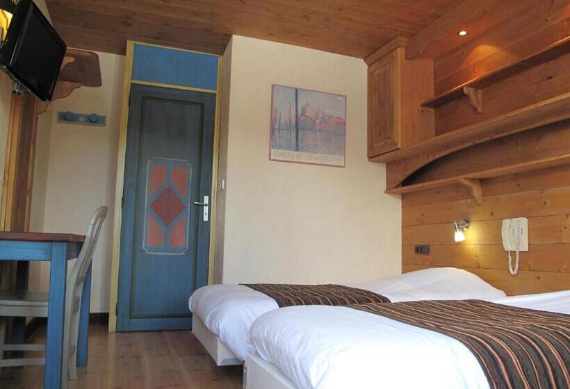 اتاق استاندارد با چشم‌انداز کوهستان, Hôtel La Vanoise