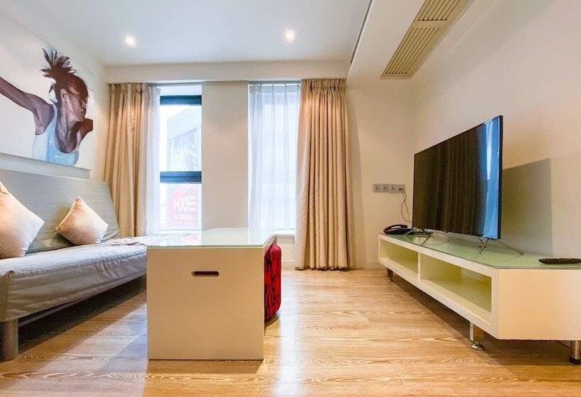 آپارتمان لوکس 2 خوابه, Modena By Fraser Putuo Shanghai