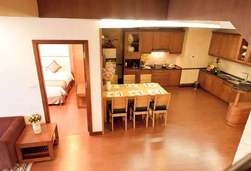 Huoneisto 1 Makuuhuone, Muong Thanh Grand Hanoi
