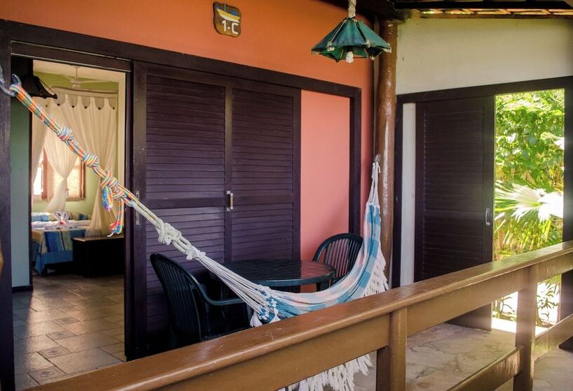 غرفة ديلوكس مطلّة علي البحر, Porto Do Zimbo