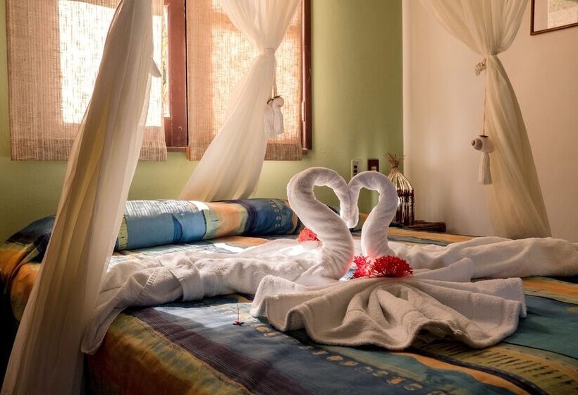 غرفة ديلوكس مطلّة علي البحر, Porto Do Zimbo