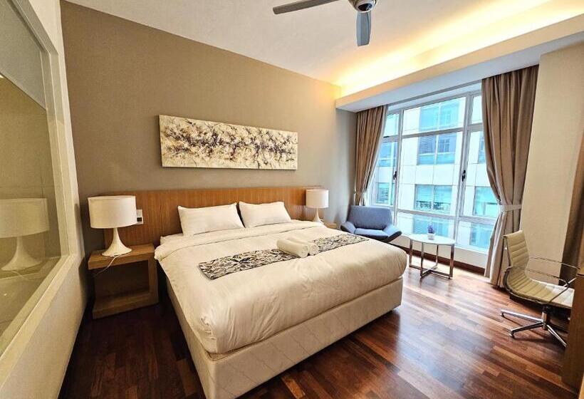 带大床的标准工作室, Cormar Suites Serviced Apartment