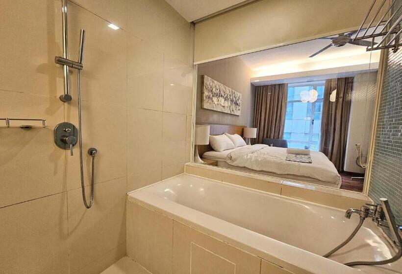 带大床的标准工作室, Cormar Suites Serviced Apartment